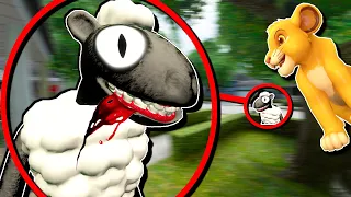 If you see CARTOON SHEEP outside your house.. RUN! (cursed)