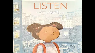 Listen (Kids Read Aloud Story)
