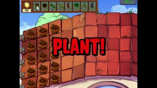 Clearing Plants vs Zombies most difficult level | Final level | Level 5-9