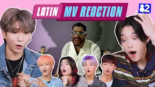 (CC)K-pop idols can't help but dance to Latin music I Bad Bunny, Lasso, Bomba Estéreo, Los Bunkers..