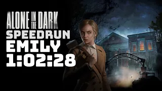 Speedrun Alone in the Dark - Emily 1:02:28 Any%