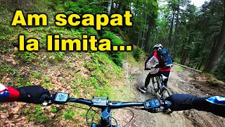 Viteza, noroaie si poteci aglomerate... Downhill Piatra Craiului