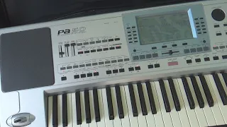 Korg PA 50 synth performing German Polka Music Style