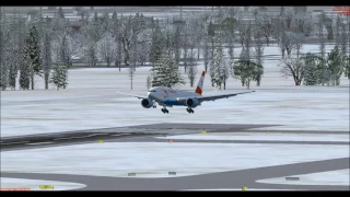 FSX Austrian Airlines with Boeing 777-200ER