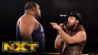 Keith Lee is challenged by Cameron Grimes: WWE NXT, March 4, 2020