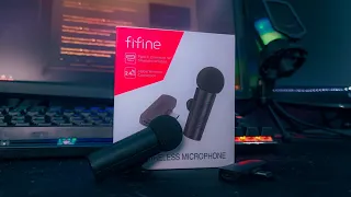 Как Прокачать Запись Звука на Смартфоне / FIFINE M6 - Обзор Беспроводного микрофона !