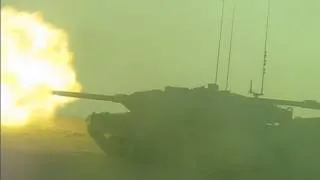 TANK ROUND EXPLODES IN AFGHANISTAN