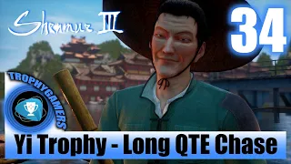 Shenmue 3 - Stolen Bag of the Rich Couple - Long QTE Chase - Yi Trophy Walkthrough Part 34