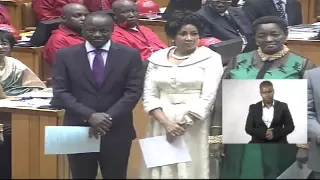 The First Sitting of the National Assembly: Swearing in of Members, 21 May 2014