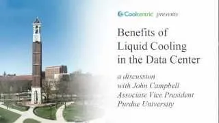 Reducing University Data Center Costs with Liquid Cooling