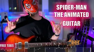 Spider-man - The Animated Series Theme | Guitar + Free tabs