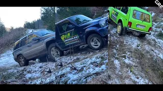[OFFROAD VS] Jeep Grand Cherokee vs Lada Niva vs Suzuki Jimny