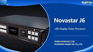 Video Wall Processor Novastar J6 LED Screen Video Processor for Video Wall LED Wall 4K Processor
