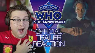 Doctor Who 60th Anniversary Specials Official Trailer Reaction