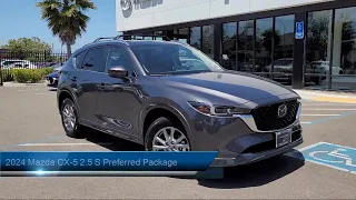 2024 Mazda CX-5 2.5 S Preferred Package Sport Utility Oakland  Hayward  San Leandro  Union City  San