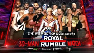 WWE Royal Rumble 2023 Official And Full Match Card HD