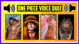 ONE PIECE VOICE QUIZ - Guess One Piece Charecters by voice - SP Sensei 🔥