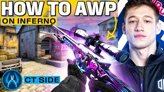 MANTUU - HOW TO AWP ON INFERNO CT SIDE! (+ Pro plays)