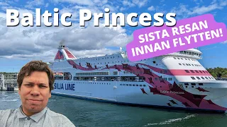 Last trip with Baltic Princess Stockholm-Turku  - Silja Line - Swedish talk, English text