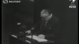 Bevin responds to Soviet ambassador at United Nations (1948)