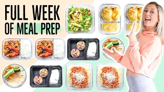 5 TAGE MEAL PREP | Meal Prep Rezepte für die ganze Woche | Vorkochen zum Abnehmen