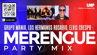 Merengue Party Mix (Grupo Mania, Los Hermanos Rosario, Elvis Crespo, La Makina) | DJ Mike