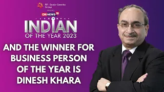 IOTY 2023 | SBI Chairperson Dinesh Kumar Khara Bags The Business Person Of The Year Award | News18