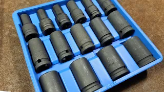 Genius Tools 1/2" Drive Mid-Length Impact Socket Set Review