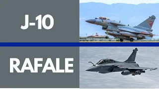 J-10 Vs Rafale technical comparison video.