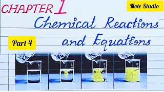 CBSE/ Karnataka state board class 10 science chapter 1. Chemical reactions and equations. Part 4