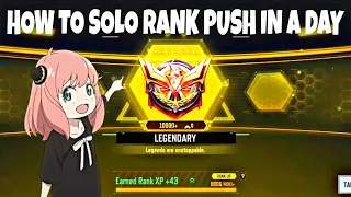 How To Solo Rank Push Easily In a Day In CODM😎