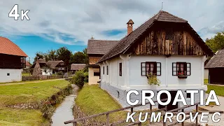 ⁴ᴷ Virtual walking tour Kumrovec in CROATIA rustic village Kumrovec