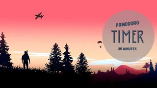 POMODORO TIMER - 25 MINUTES (WITH PIANO)