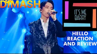 Irish Professional Singer Reaction and Review - DIMASH Hello