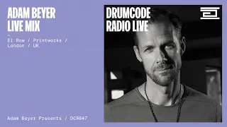 Adam Beyer live mix from El Row, Printworks, London, UK [Drumcode Radio Live/DCR647]