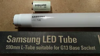 Inside a Samsung LED retrofit tube.  (Older style?)