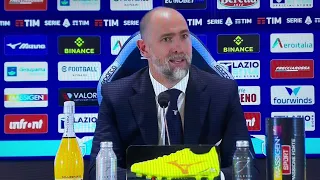 Lazio-Verona 1-0, la conferenza stampa di Tudor