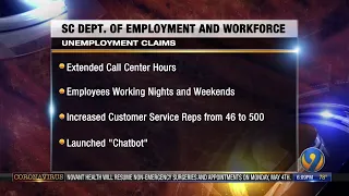 SC residents applying for unemployment complain about website, wait times