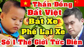 Cờ Tướng Mới Lạ Thần Đồng Việt Bắt Xe Rồi Phế Xe Số 1 Thế Giới Tức Điên