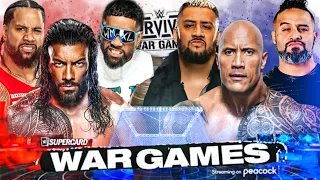 WWE 2K24 - WAR GAMES - Team Roman Reigns Vs The Final Boss "The Rock"