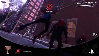 Blazing Through: Marvel's Spider-Man: Miles Morales – Crime Master (BRONZE) Trophy