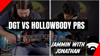 PRS DGT & PRS Hollowbody 594 JAM - JAMMING WITH JONATHAN