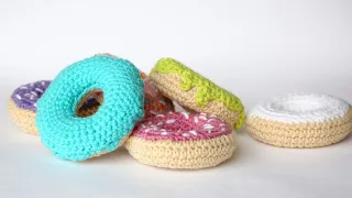 How to Crochet Easy Donuts / Step by Step