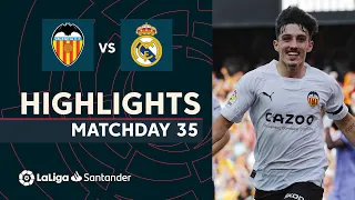 Highlights Valencia CF vs Real Madrid (1-0)