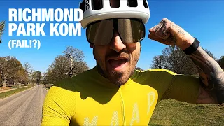 CYCLING FULL GAS AROUND RICHMOND PARK!