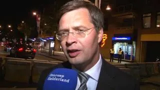 Interview met minister-president Balkenende na herdenking Apeldoorn