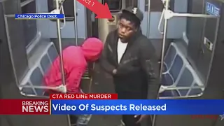 CTA Red Line homicide suspects captured on camera