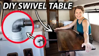 DIY: How to build the PERFECT campervan TABLE (for under $30!)