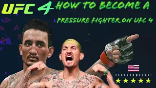 How to pressure fight in ufc 4