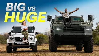 Mercedes G-Wagen vs MBOMBE 4: Big vs HUGE Off-Road Test!  | 4K